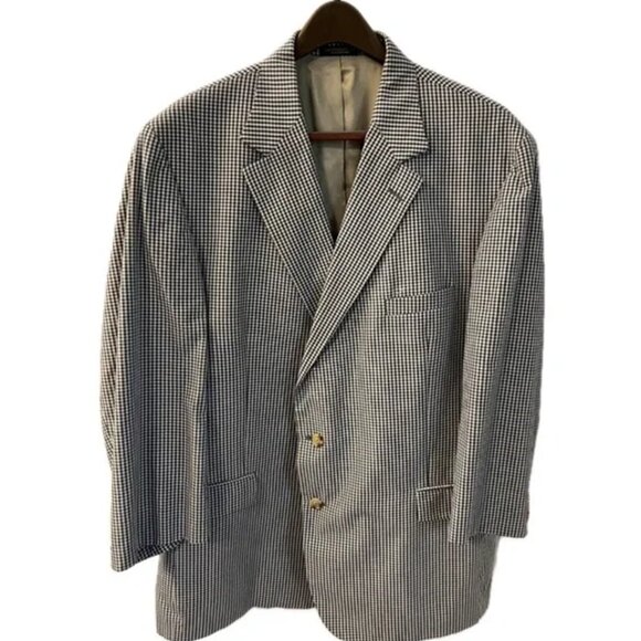 orvis gingham blazer mens 52L - Picture 1 of 2